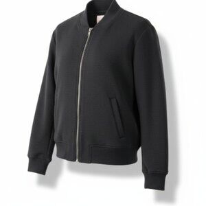 Men's Bagatelle HOMME Dark Forest Green /Black Aviator Bomber Jacket Med NWT